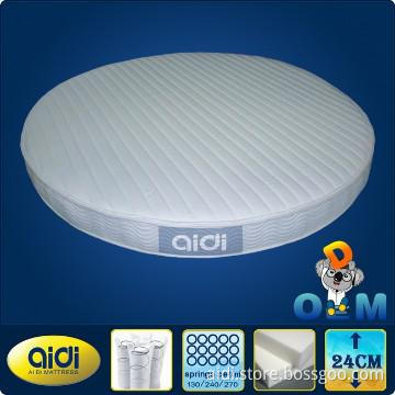 Good Quality Memory Foam Round Hotel Mattresses